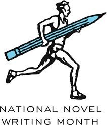 NaNoWriMo Running Man