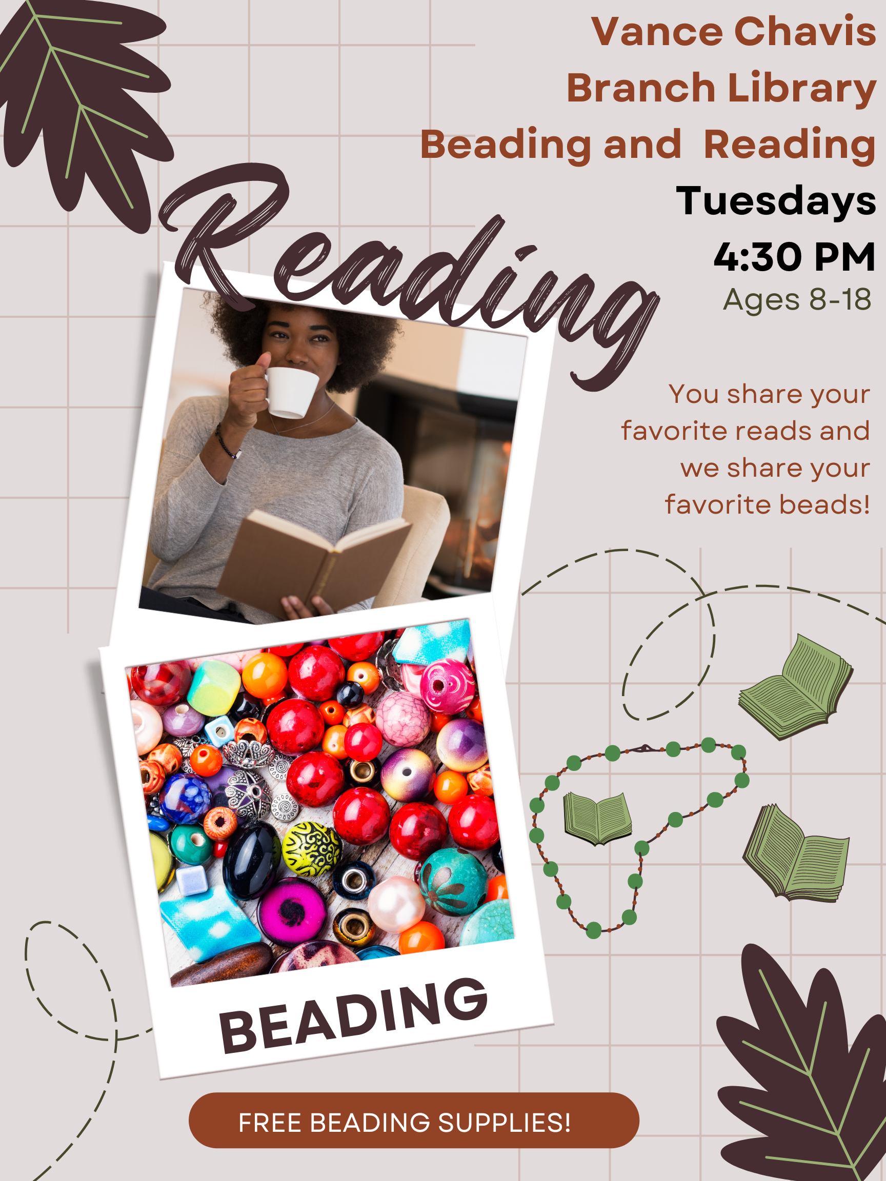 Spring 23 VHC reading and beading