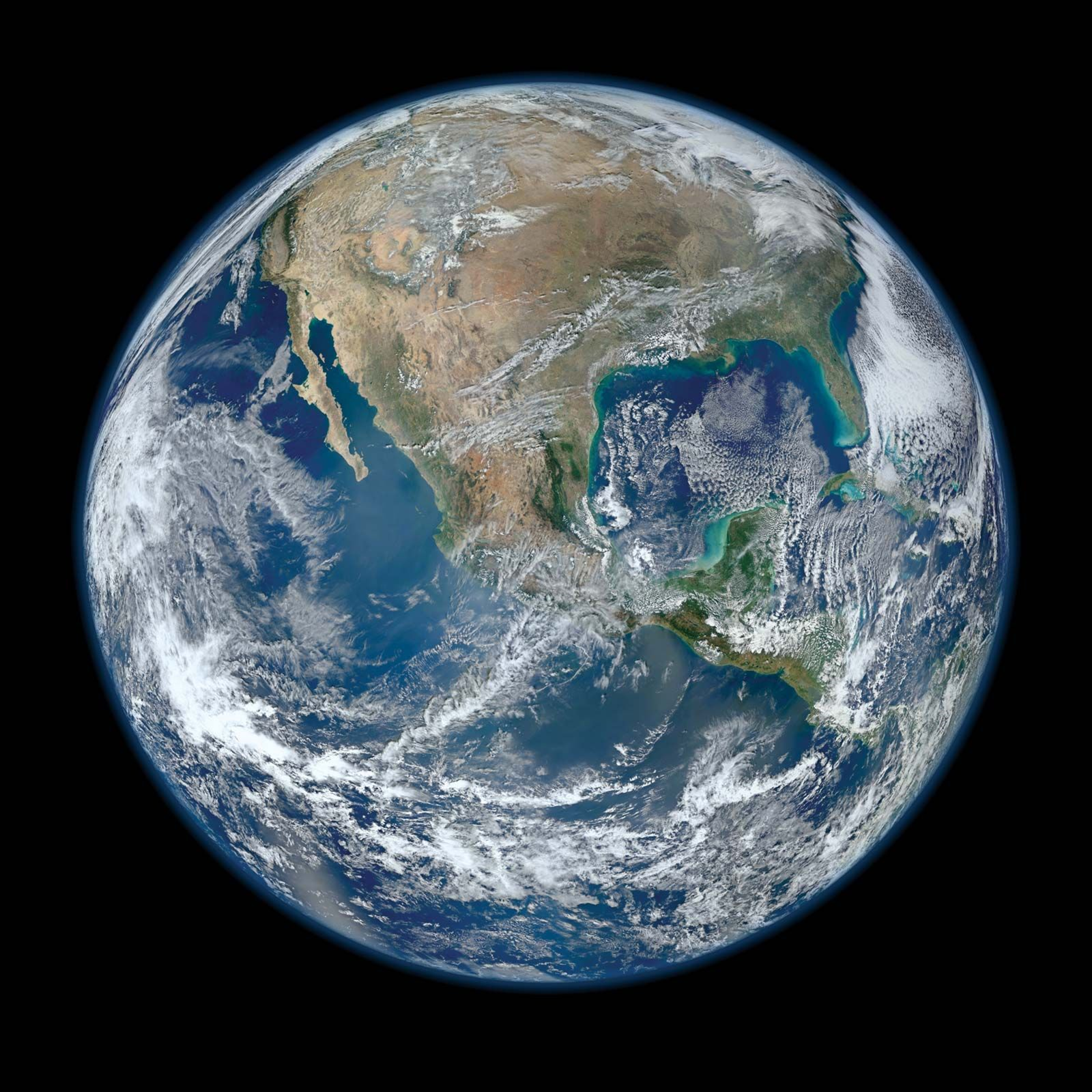 earth in space