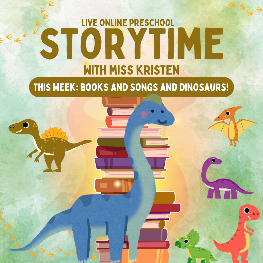 2024 Storytime Online Dinosaurs