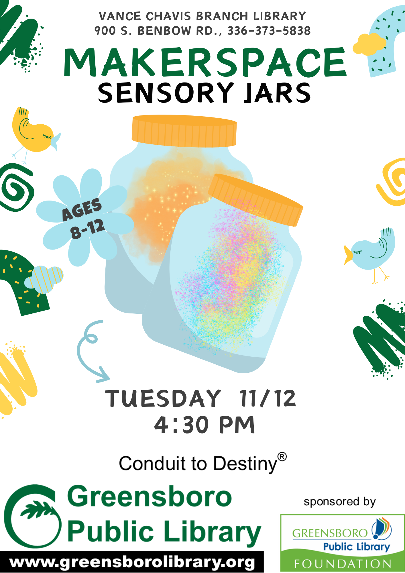 November Sensory Jars